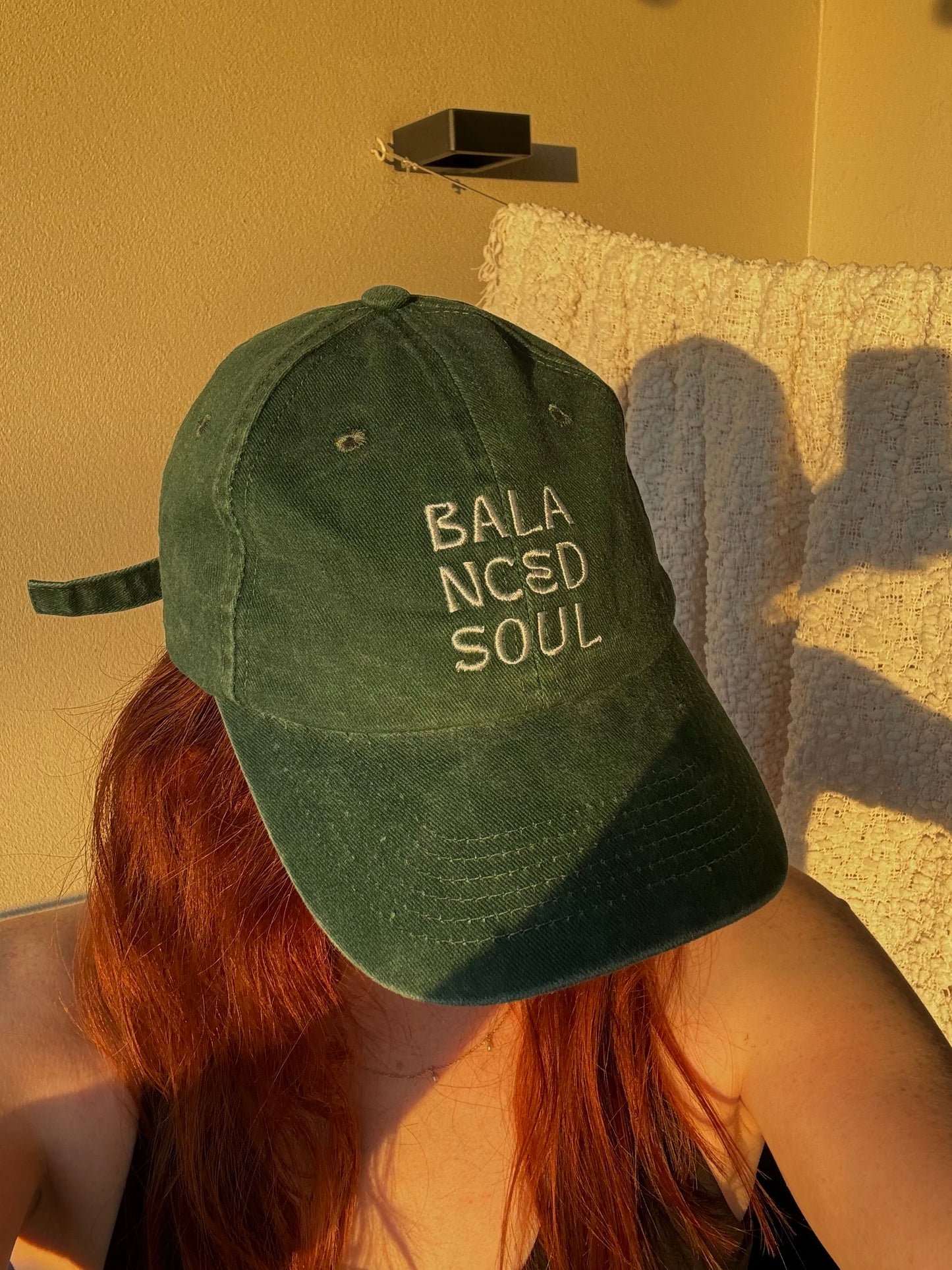 BALANCED SOUL VINTAGE GREEN CAP