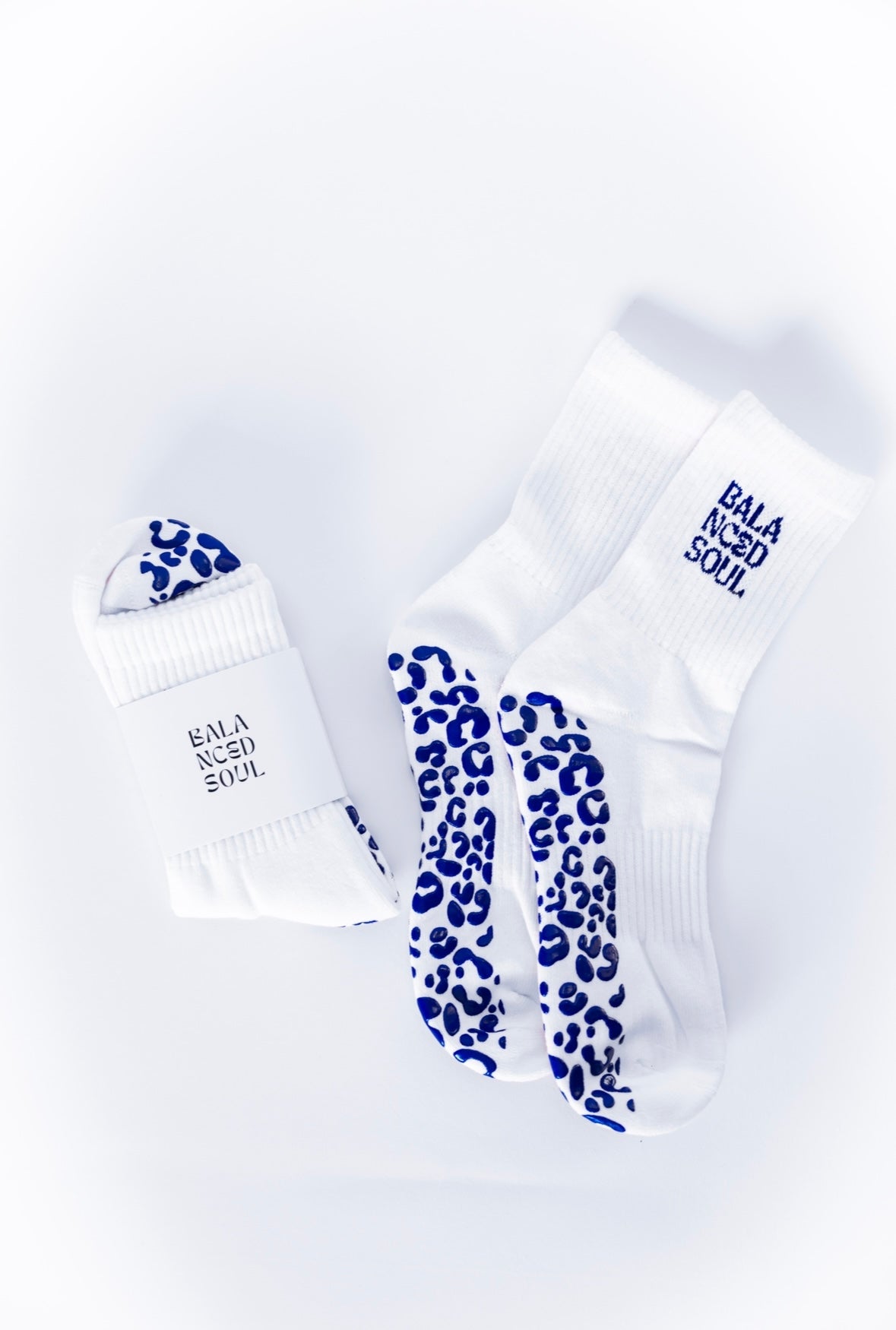 BLUE LEOPARD - WHITE CREW