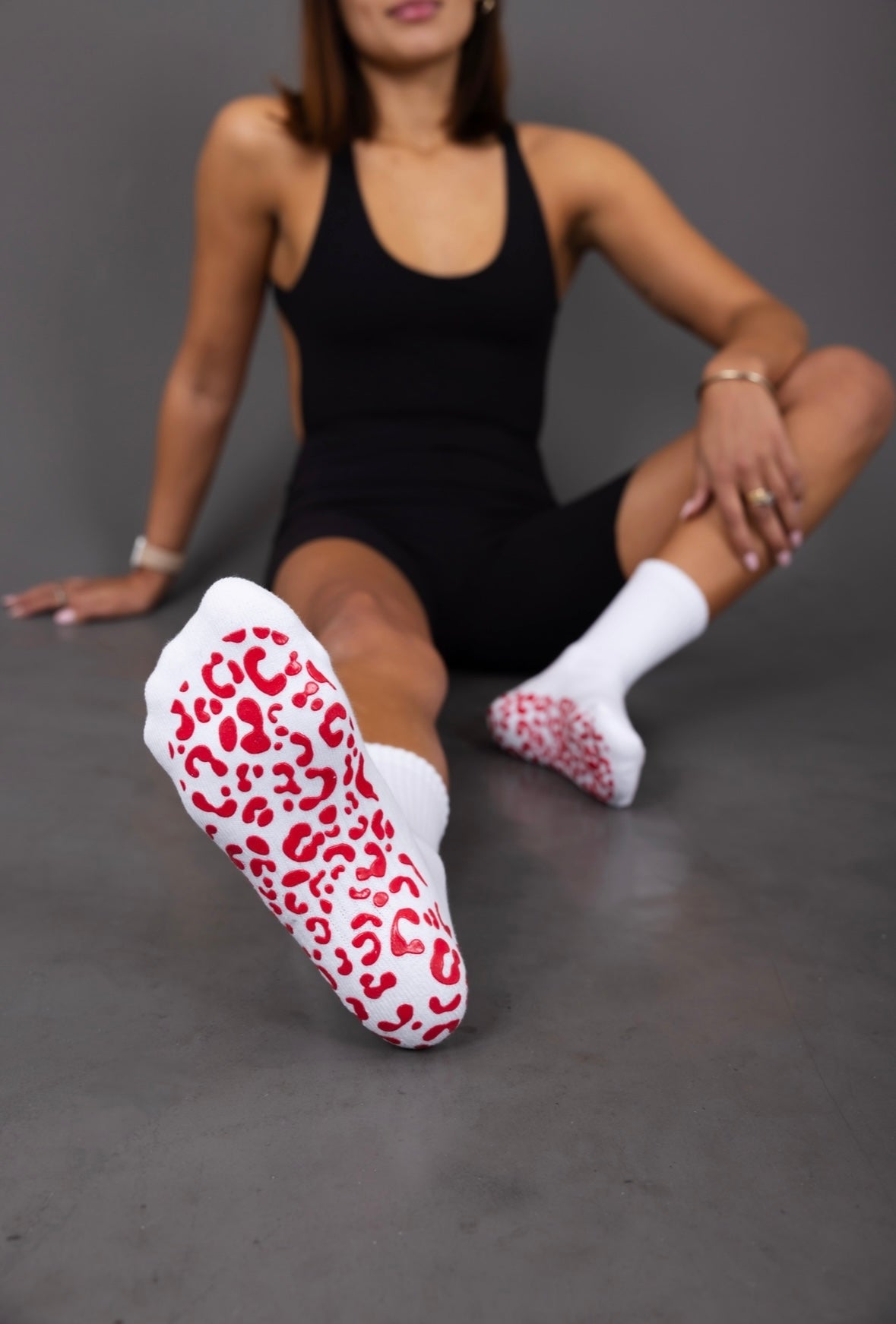 RED LEOPARD - WHITE CREW