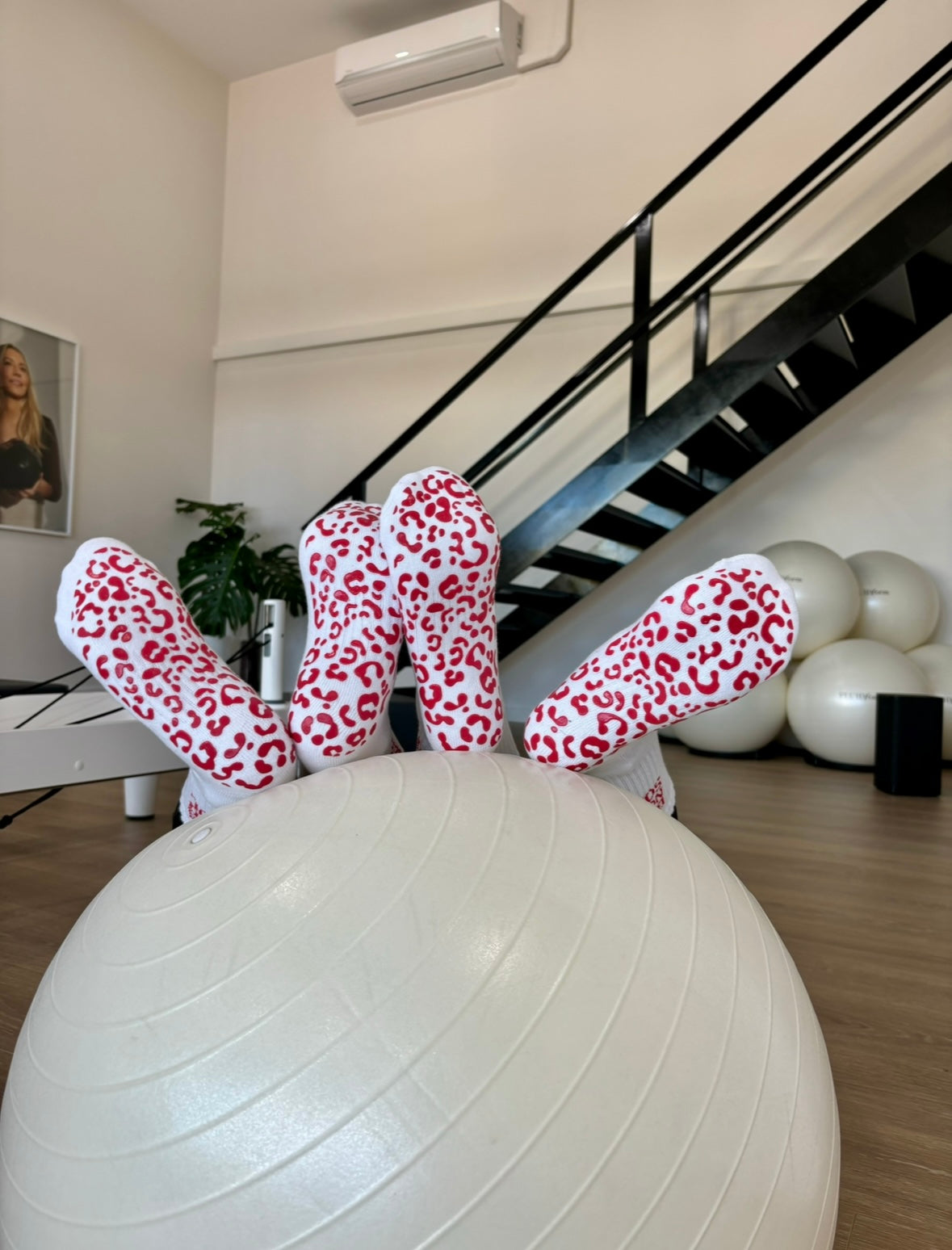 RED LEOPARD - WHITE CREW