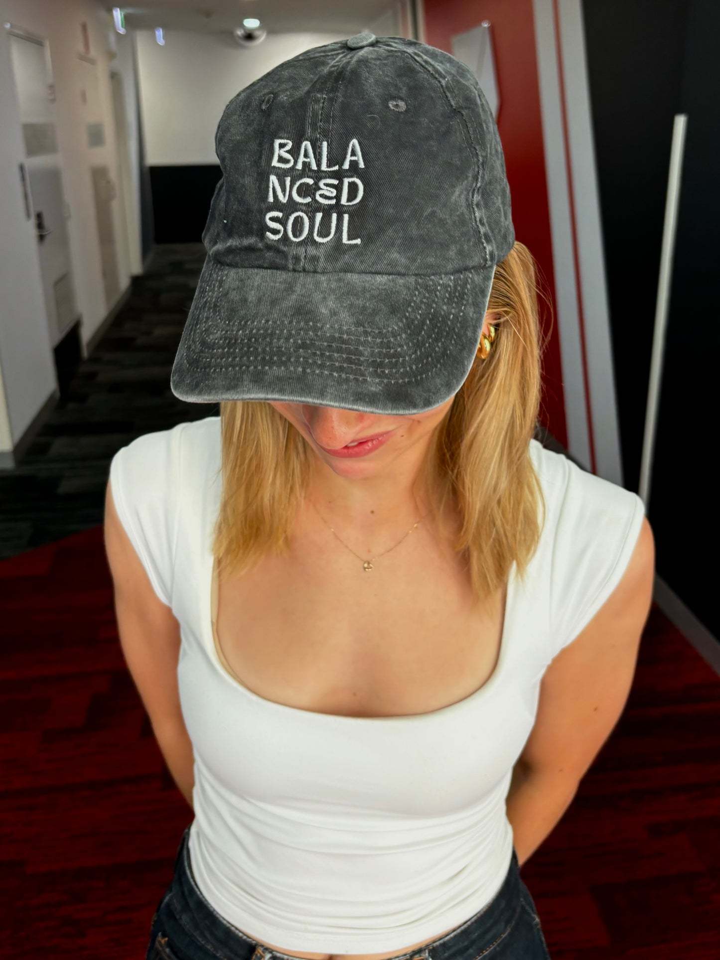 BALANCED SOUL VINTAGE CHARCOAL CAP