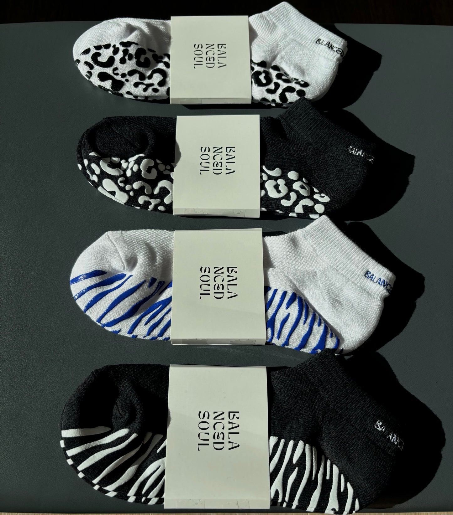 GRIP ANKLE SOCK BUNDLE (All four colours)