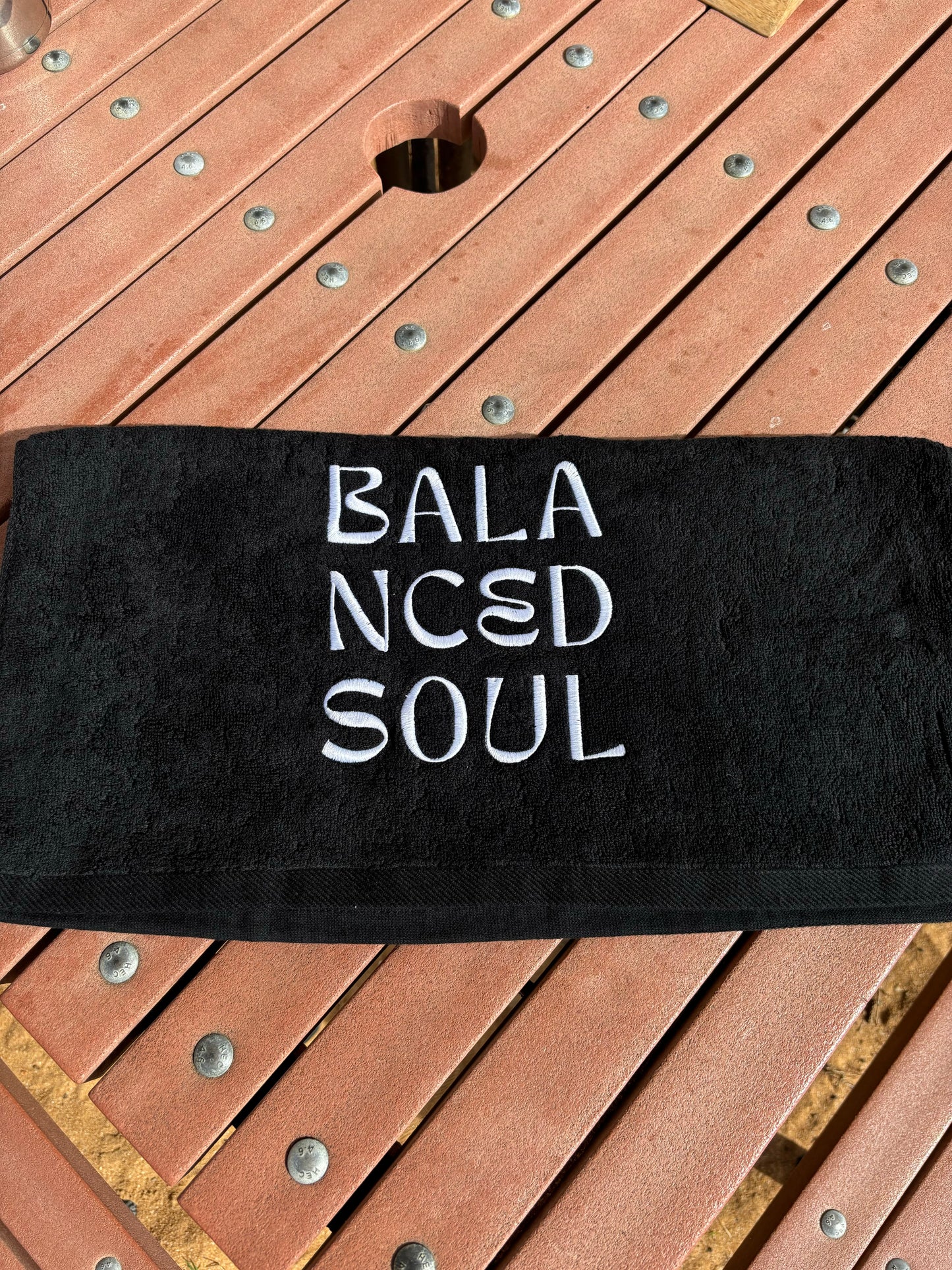 BALANCED SOUL GYM TOWEL
