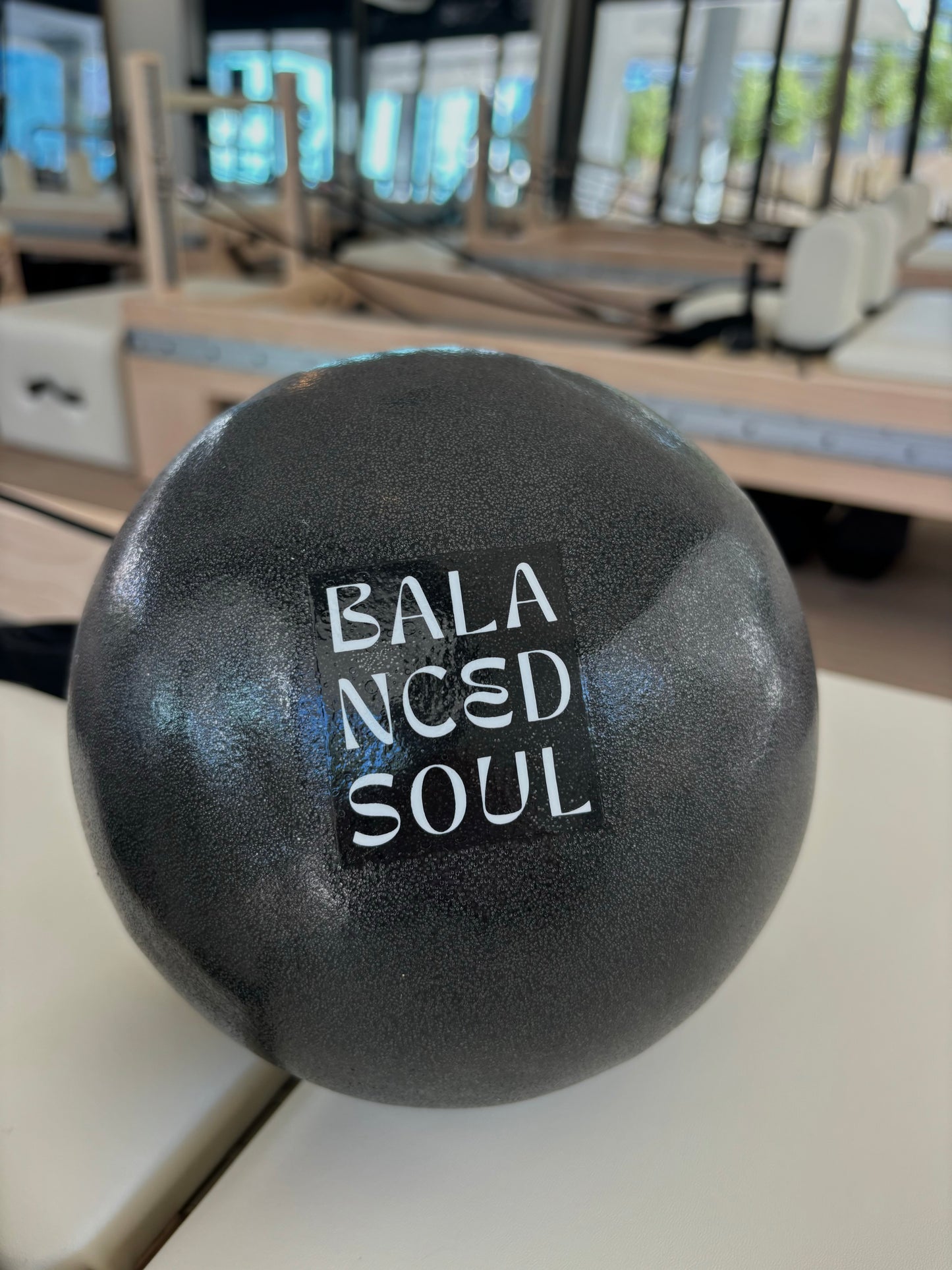 *NEW* 20cm PILATES BALL - BLACK
